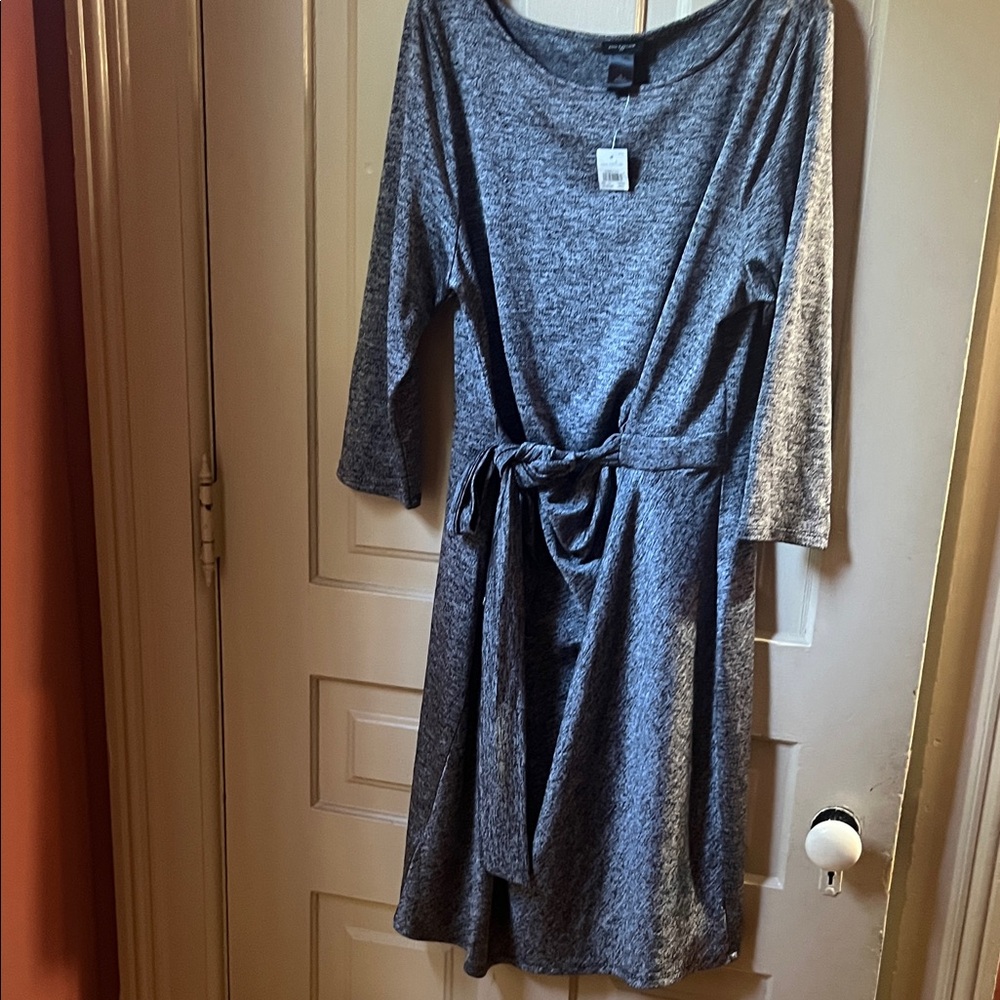 Ann Taylor Charcoal Knit Fabric